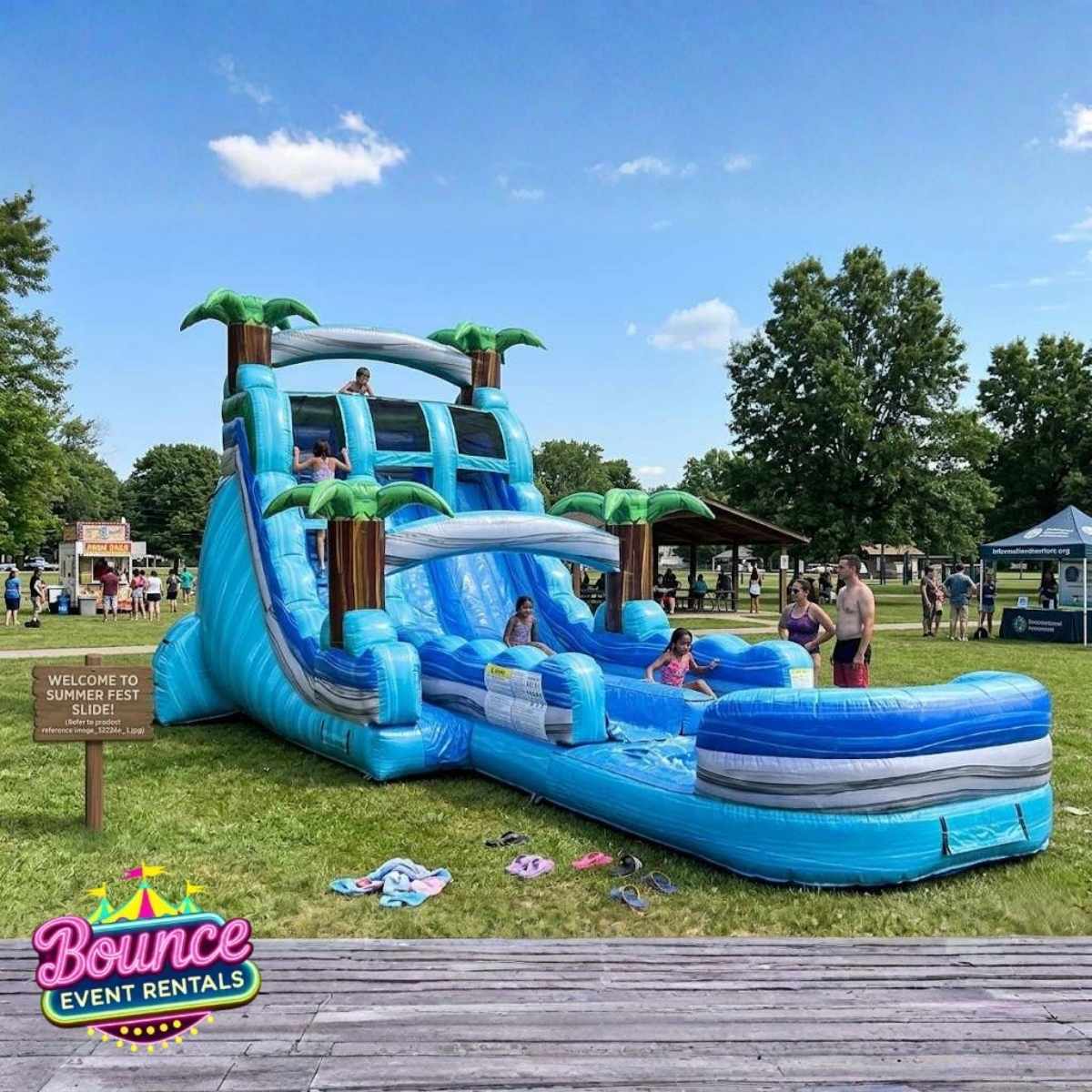 Bahama Blast Extended Dual Slides With Deep Pool rental for Evergreen CO events in ZIP code 80439